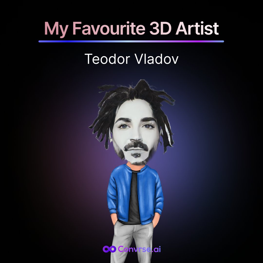 Convrseai's tweet photo. Today, in Meet Our Creators, we meet Karan Verma, who has become a crucial part of our 3D team in just over 8 months of joining team https://t.co/Pm9Yjo4LTx.
Featured artist:
Teodor Vladov
#3d #3Dcommunity #3Dspatialdesign #3Danimation #3Darchitecture #3Ddesign #3Dgraphics https://t.co/L6vkcmkeoA