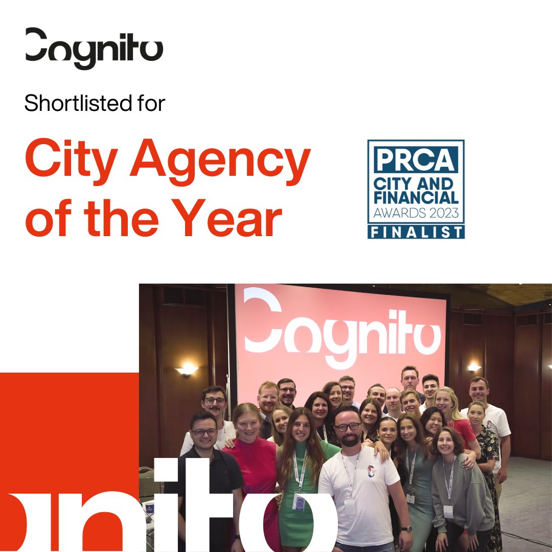 Tonight is the night! Our London team are shortlisted in the prestigious City Agency of the Year category at this year's <a href="/PRCA_HQ/">PRCA</a> City &amp; Financial Awards. It's an incredible recognition for our talented team - we're keeping everything crossed. 
#PRCAawards #CommsAgency