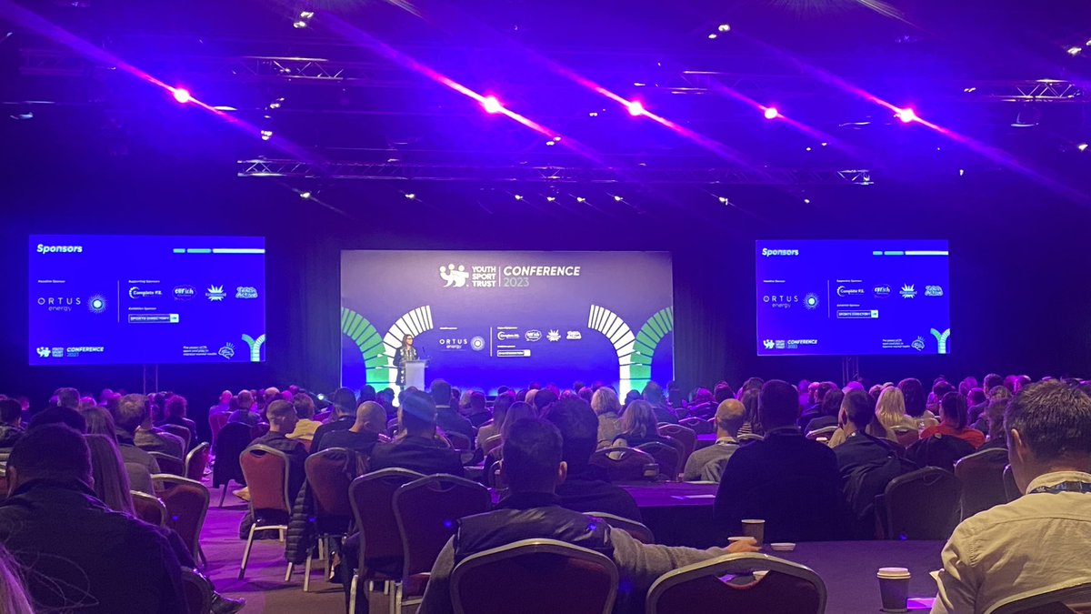 A perfect start to the #YSTConference . A great performance by pupils from @MaghullHighsch , a wonderful address by the Youth Board and a galvanising welcome from @AliOliverYST Exceptionally proud that we can support the inspiring @YouthSportTrust community and their vital work.
