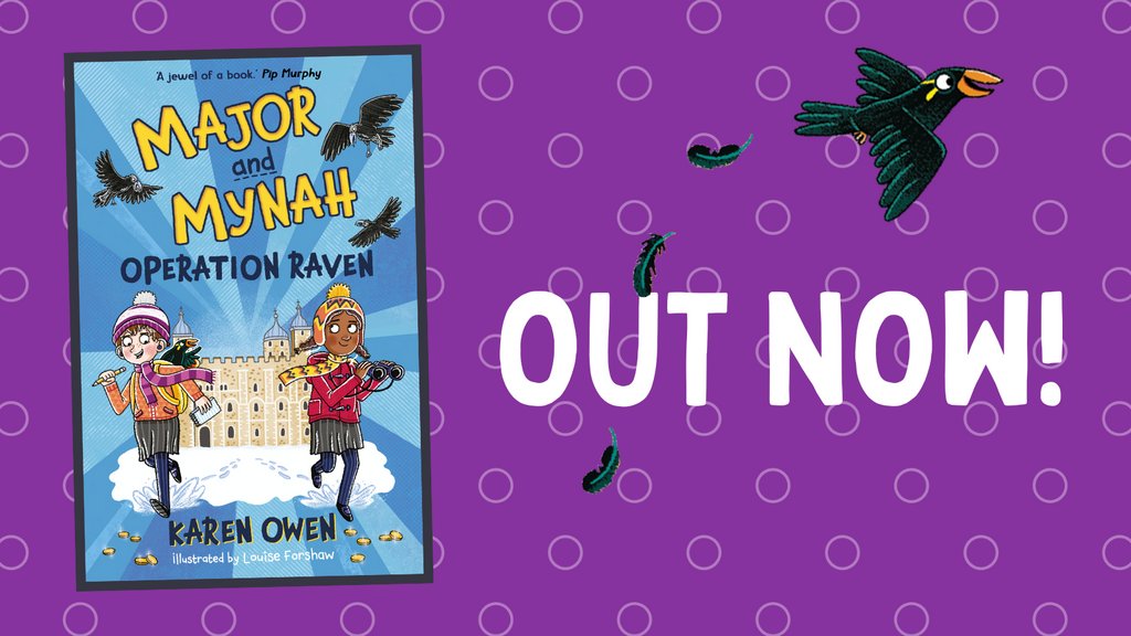 FireflyPress's tweet photo. IT'S HERE! ๐ชถ๐ชโจ
#OperationRaven is out NOW!
Are you ready to solve the mystery of the Tower of London's missing treasure with the Super Perceptive Undercover Detectives?
https://t.co/rJ3t5OHJYG
@authorkarenowen @munkey_pants @bouncemarketing @llyfrdafabbooks #MajorandMynah https://t.co/H476kTEzow