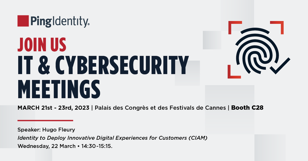 🇫🇷 Join us at <a href="/ITCMeetings/">IT & Cybersecurity Meetings</a>, one of France's most significant IT events, in Cannes from March 21-23! See us at booth C28, then attend our presentation featuring Hugo Fleury, who will share game-changing insights about using CIAM with DaVinci. Register now: ow.ly/WNlL50MYH1q