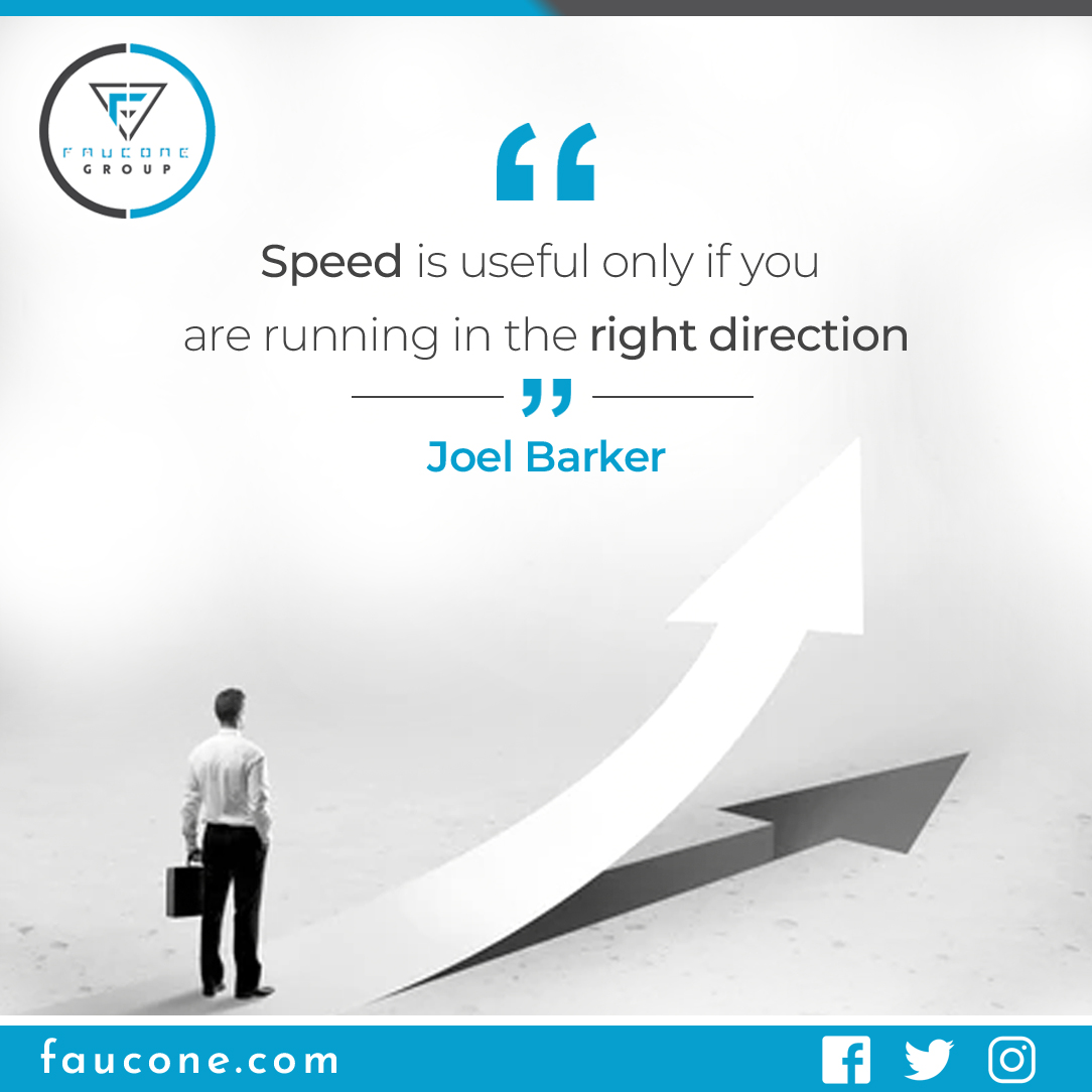 FauconeGroup's tweet photo. Speed is useful only if you are running in the right direction - Joel Barker
 More info https://t.co/zS2HcFdYkt

 #faucone #fauconegroup #businessquotes #businesswoman #businessmotivator #businessfacts #facts #career #infooftheday #entrepreneurship #joelbarkerquote #joelbarker https://t.co/XRcsZ7yum6