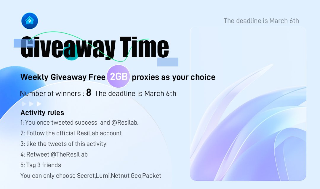 Hi ,my friends 👀.We have a new activity coming up.Come to invite your friends , retweet our Twitter @Resilab, let more friends to join us!🤩 discord.gg/geNMrZYrda