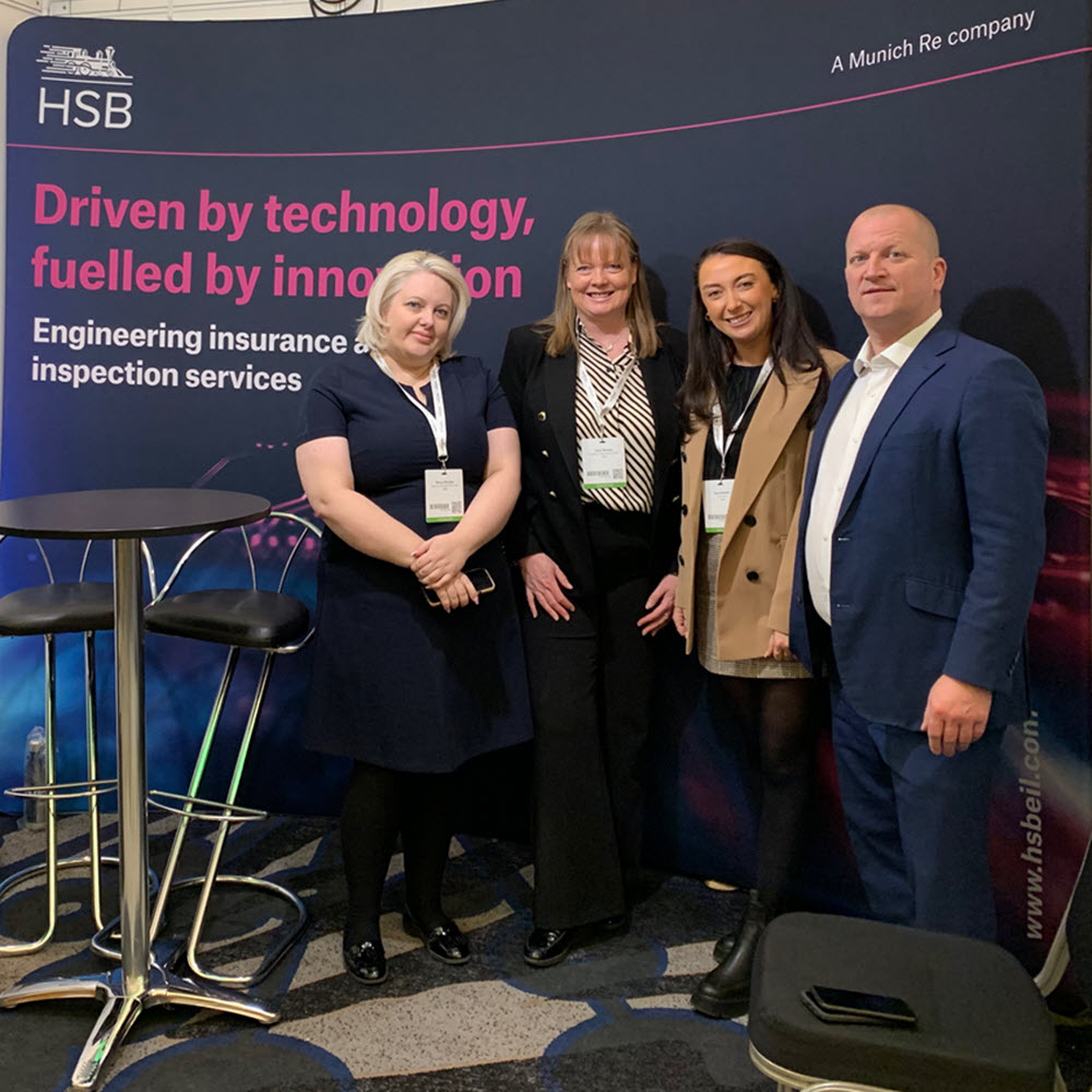 It’s day two of the @BravoNetworks Conference, where our team continue to welcome delegates to our stand. Our attendees (left to right): Stacey Sheridan, Anna Thomas, Katy Waddell and Ian Fox. #BravoConference23 #Construction, #Engineering #Insurance #Etrade #InsuranceBroker