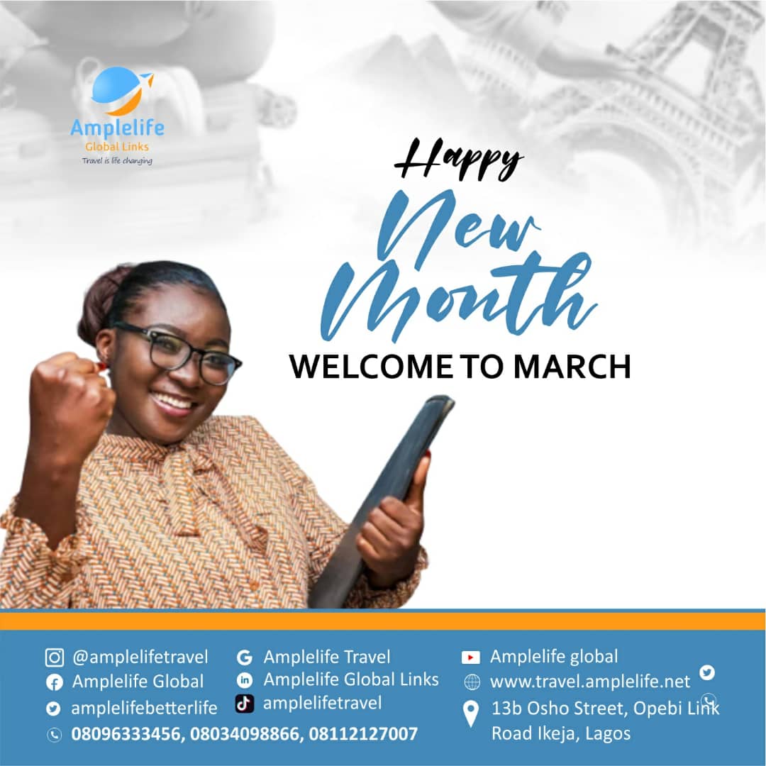 Amplelifetravel's tweet image. Better late than never...

Happy new month to all our clients and incoming clients.

And we say a big congratulations to everyone that got their visas in February, we pray for more wins in March.

Happy new month once again.

#study #studyvisaprovider