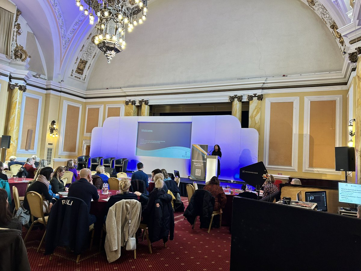 TarahTT's tweet image. #PSSH Professor Ann John has kicked off the Preventing Suicide and Self Harm Conference today @ImprovementCym