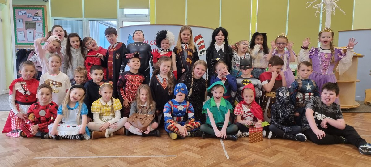 Year 2 are all set for World Book Day! Happy reading!
#WorldBookDay