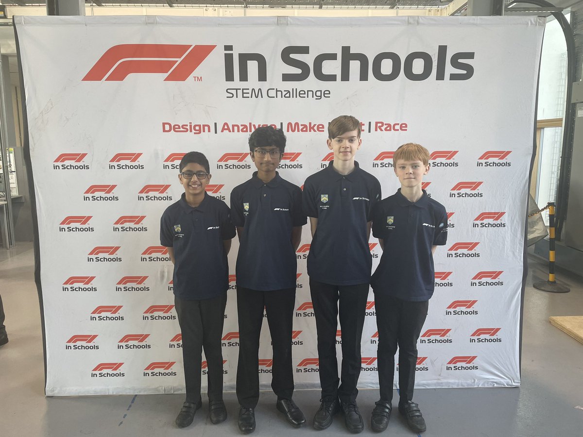 Countdown to race 1 and Judging about to begin at #f1SUKRF23, two very excited teams. @HitchinBoys @f1inschoolsUK