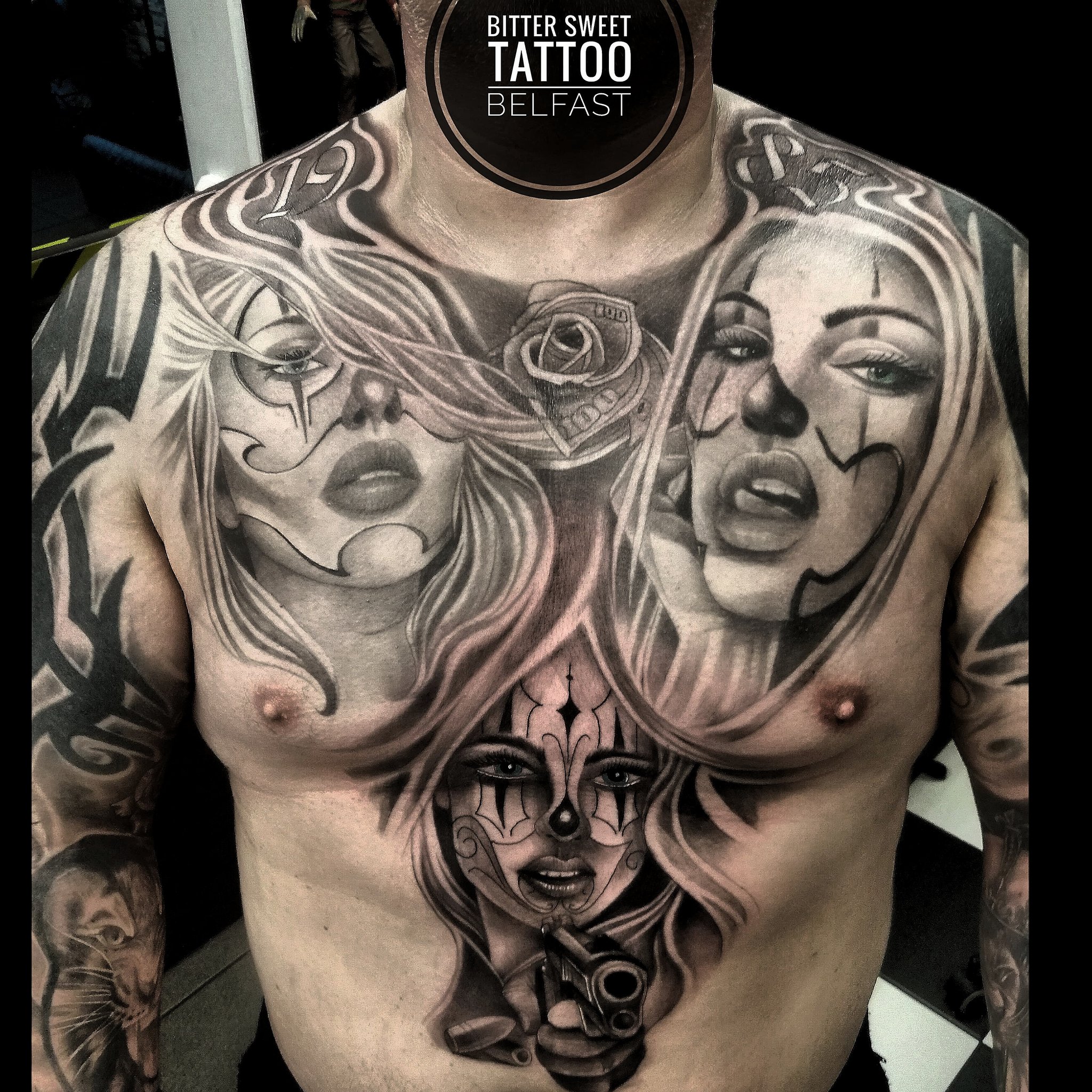 Portrait Tattoo #chicano #chicanotattoo #tattoo #tattoos #tatto