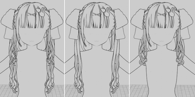 二段構造で線が多すぎる疑惑なう 