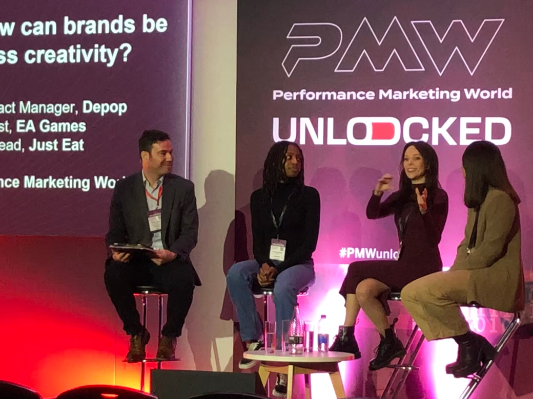 Performance Marketing World (@pmarketingw) on Twitter photo Get noticed! Our session on how to ensure your brands stands out in an era of endless creativity with @RobinLangford <a href="/PerlaBloom/">Perla Bloom</a> @KellieshaWhite <a href="/RachelKneen/">Rachel Kneen</a> is on the Brand and Performance stage NOW #EAGames <a href="/Depop/">Depop</a> <a href="/JustEat/">JustEat</a> #performancemarketing #marketing #digital Get noticed! Our session on how to ensure your brands stands out in an era of endless creativity with @RobinLangford <a href="/PerlaBloom/">Perla Bloom</a> @KellieshaWhite <a href="/RachelKneen/">Rachel Kneen</a> is on the Brand and Performance stage NOW #EAGames <a href="/Depop/">Depop</a> <a href="/JustEat/">JustEat</a> #performancemarketing #marketing #digital