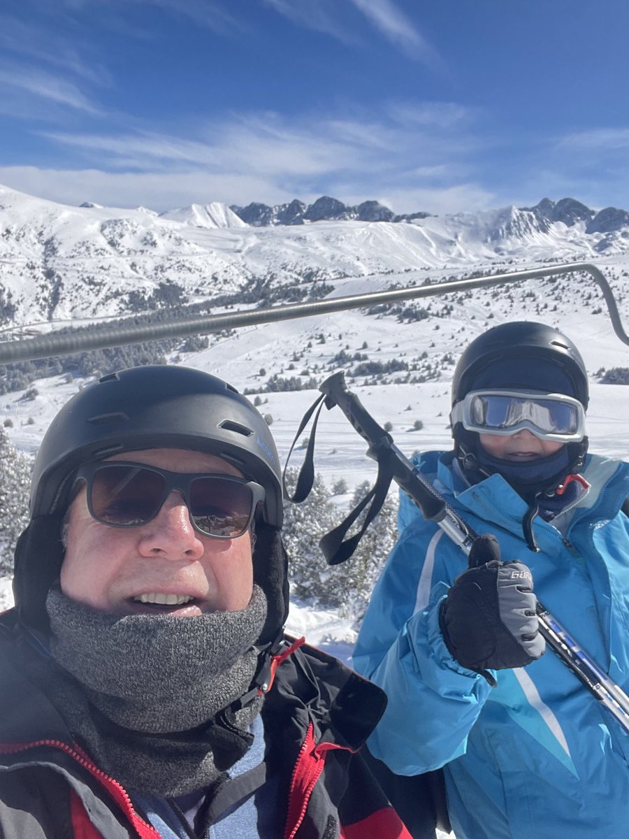 Fab snow conditions #Andorra ⛷️☀️☀️☀️