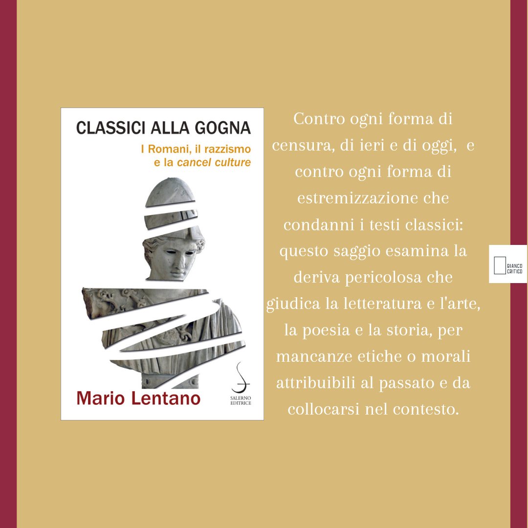 “Tacito [...] dichiara di «ridere sulla stupidità di quanti, sulla base del consenso di cui godono nel presente, pretendono di stabilire anche che cosa le età future dovranno ricordare”.

Mario Lentano • <a href="/SalernoEditrice/">Salerno Editrice</a>

#RoaldDahl