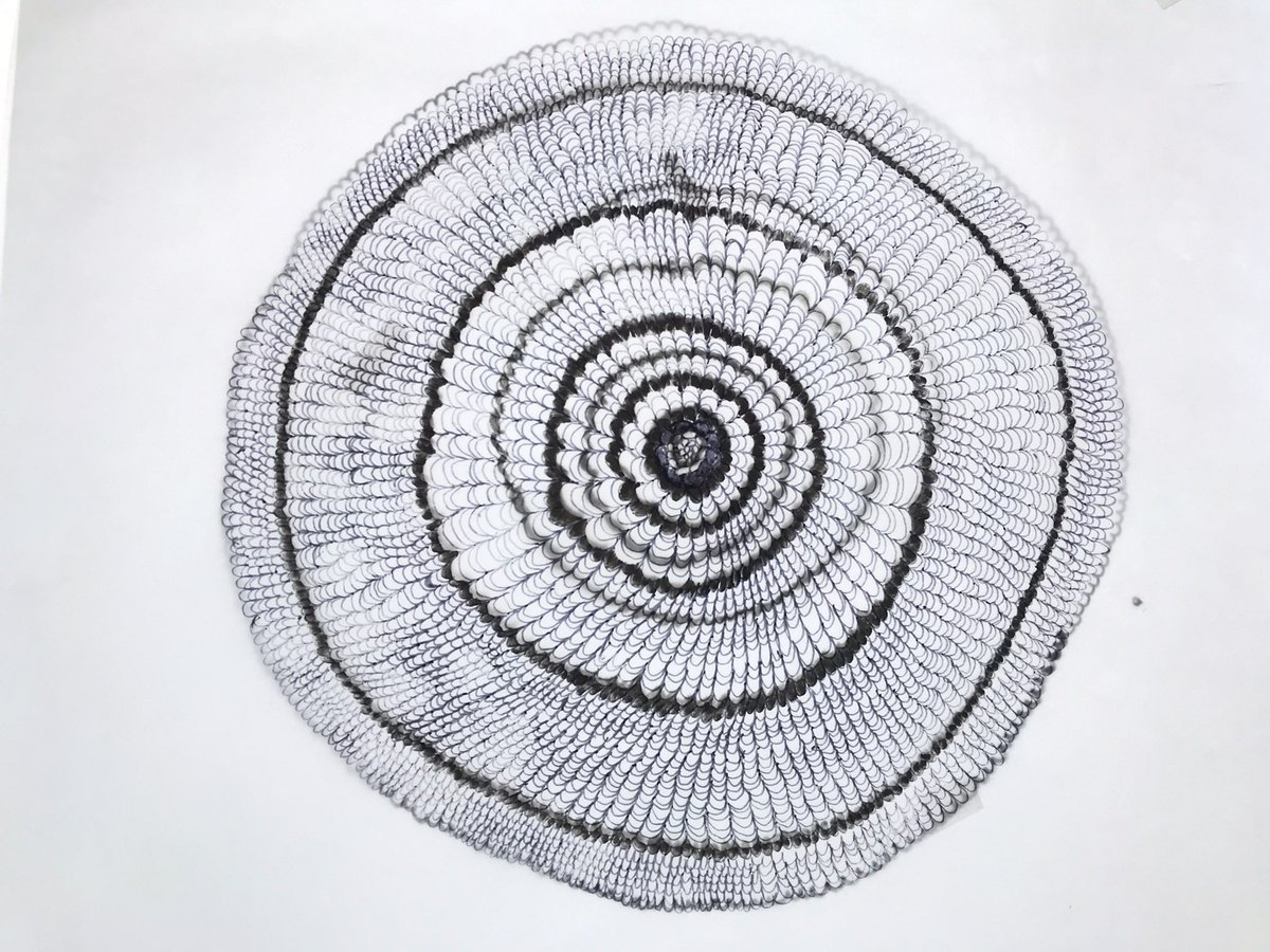 RangKnit's tweet photo. Have you ever knitted a circle?? Not lacy, not pi-shawl, not structure and definitely not using circular needles but by using 4-double pointed straight needles to knit a flat symmetrical circle! Do you want to learn how did I make one? Join me @JackHouse on 10 &amp; 11 March to knit! https://t.co/yeZARGYtI6