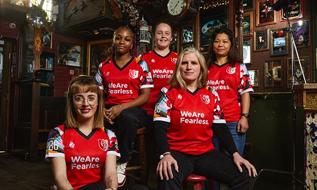 ‘We are ourselves’: Hackney football club launches kit to celebrate its standing as Europe’s first openly gay women’s team bit.ly/3Z9TNnw

#Hackney #football #LGBTQ