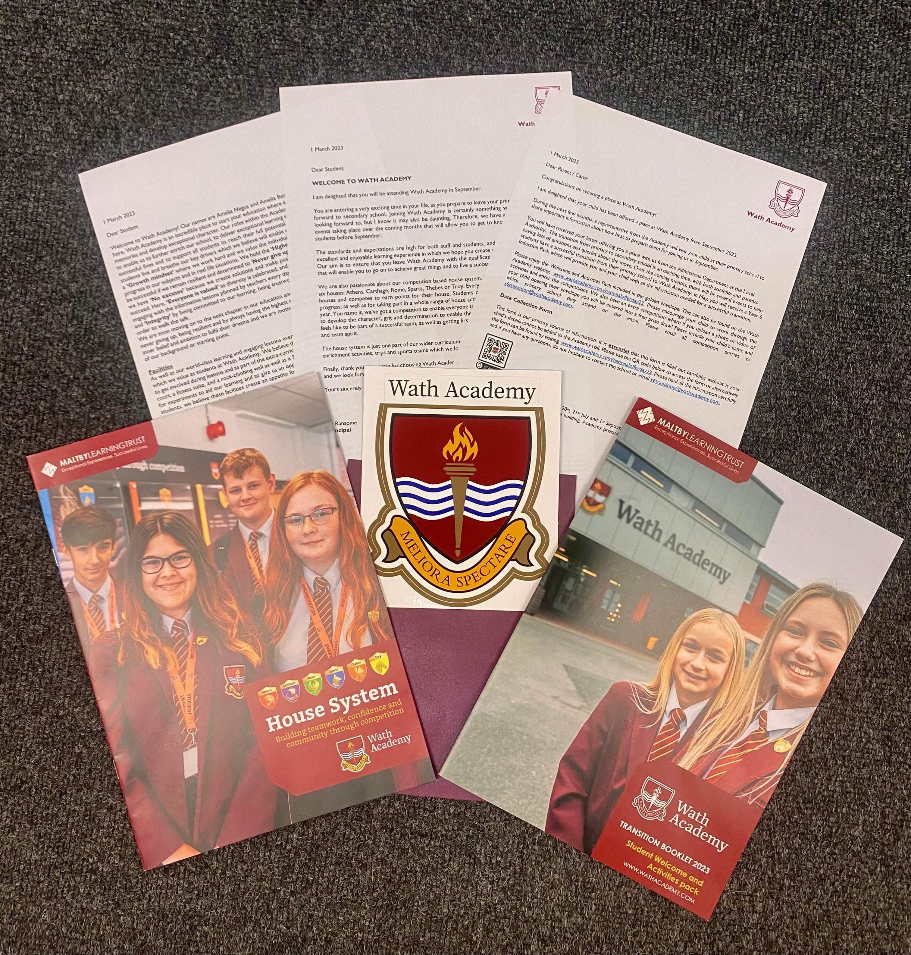 Wath Academy on Twitter "Students who have a place at Wath Academy