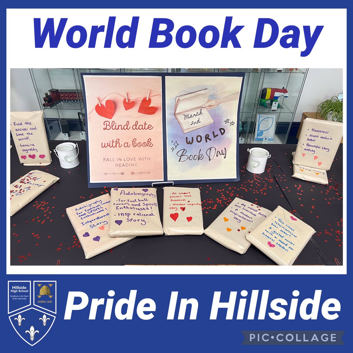 It’s World Book Day 📚🎉

We love reading here at Hillside and #WBD2023 is another chance for us to have a real celebration of reading as well as a bit of fun.

This morning all pupils have received a Book Token via their school email to get money off their next book purchase.