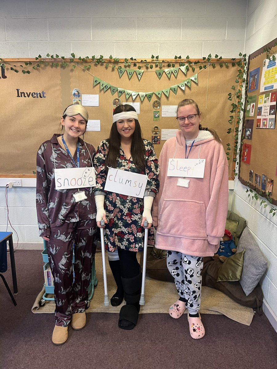 Year 3 ready for #WorldBookDay2023