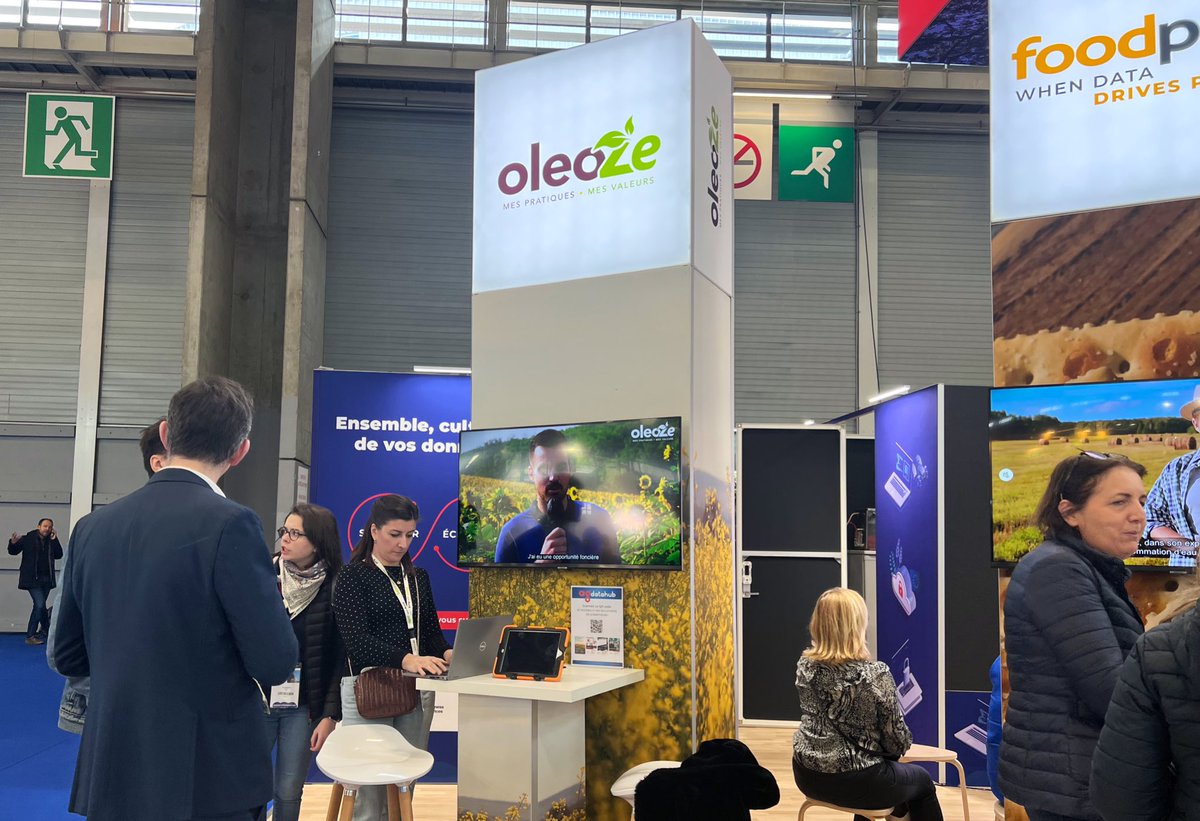 [En direct #SIA2023] Nous y sommes ! RDV sur le stand d’<a href="/agdatahub_FR/">Agdatahub France</a> 4F069 pour rencontrer notre équipe #OleoZE et parler data 🤗
#actforagridata