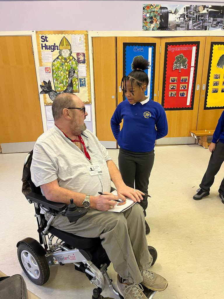 For Book Day we have Book signing and workshops with local author Sam Shepherd @dogchesterp