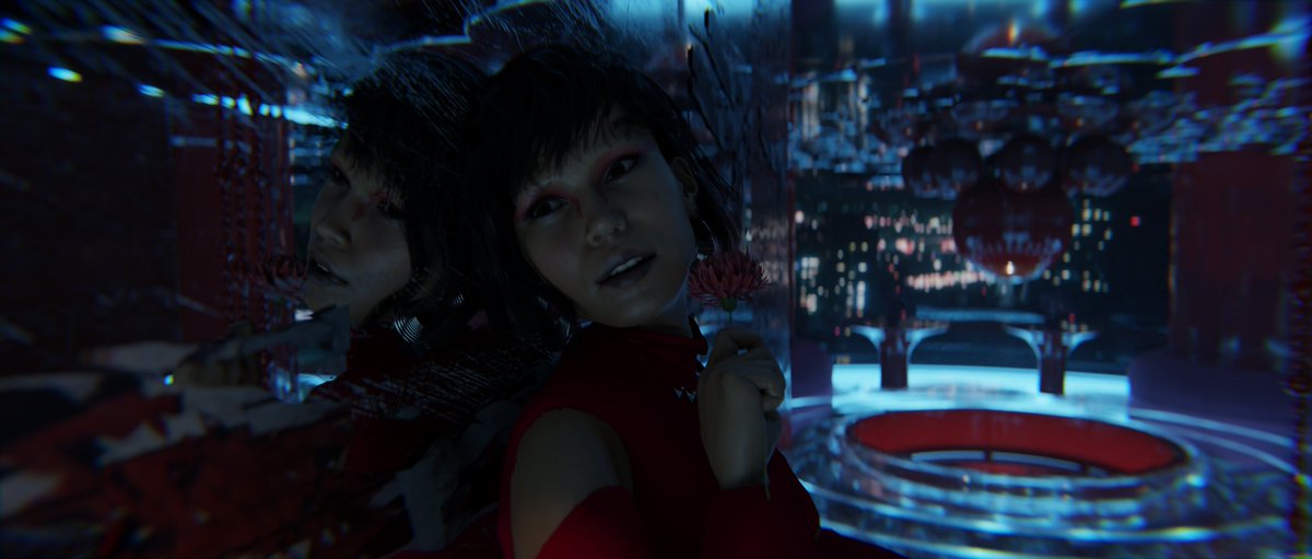 MarceauNK's tweet photo. My cinematic journey continues with UMI. Render straight out of #Blender3d. 

UMI - Midnight https://t.co/3WFVbewKqR