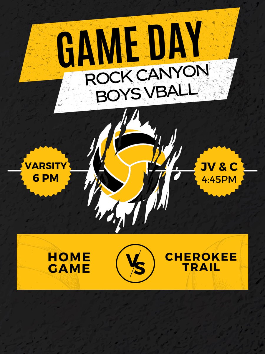 Today is the day!
Home game vs Cherokee Trail
Varsity 6pm
JV and C Team 4:45pm
See you in the jungle!Go Jags!