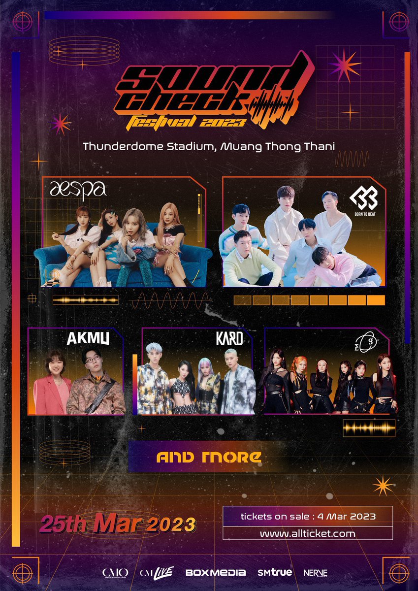 bambunboon's tweet image. 💗✨ help rt | ticketing service 🇹🇭

'Sound Check Festival 2023' 

📅  4 Mar 2023
⏰  11:00 a.m 
💻  ticketmelon.com

service fee ✅
Fully refund if sold out ✅

#CMLIVE #CMO #SoundCheck_TH #รับกดบัตร #รับกดบัตรคอน