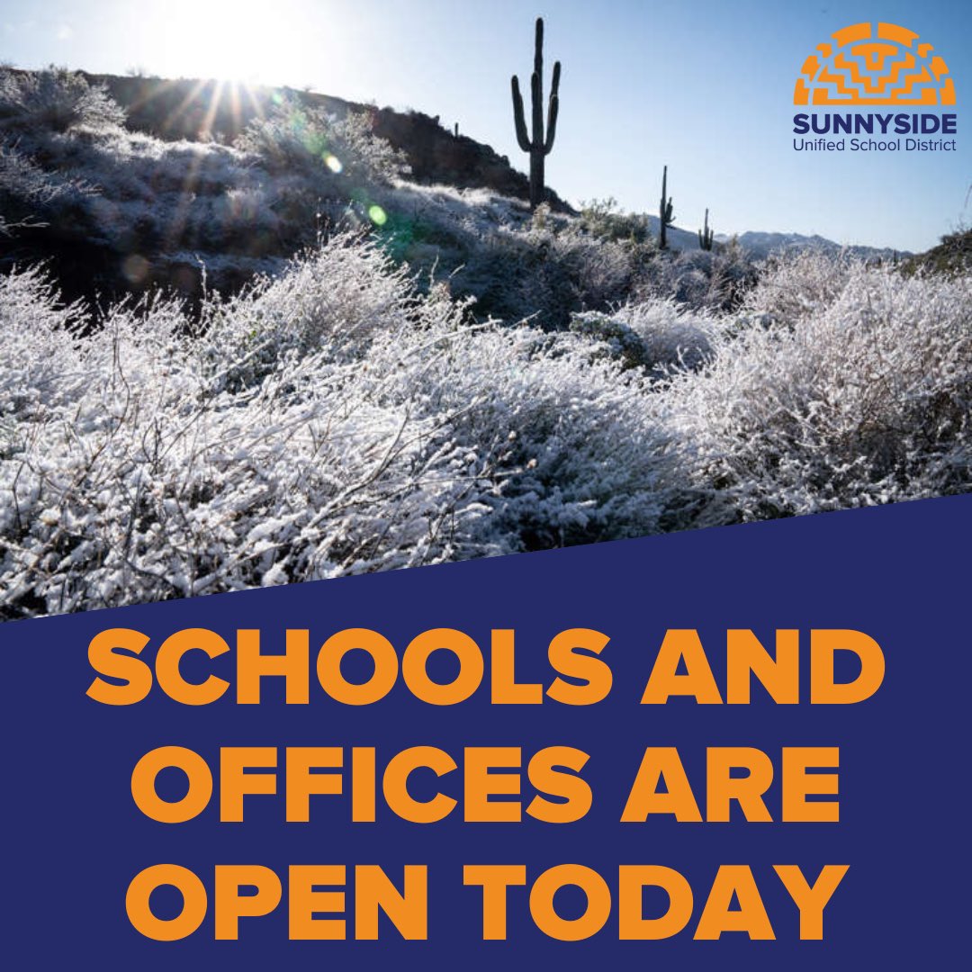 SCHOOL IS IN SESSION—

As of now, all classes are scheduled as regular. We’ll see you at school!