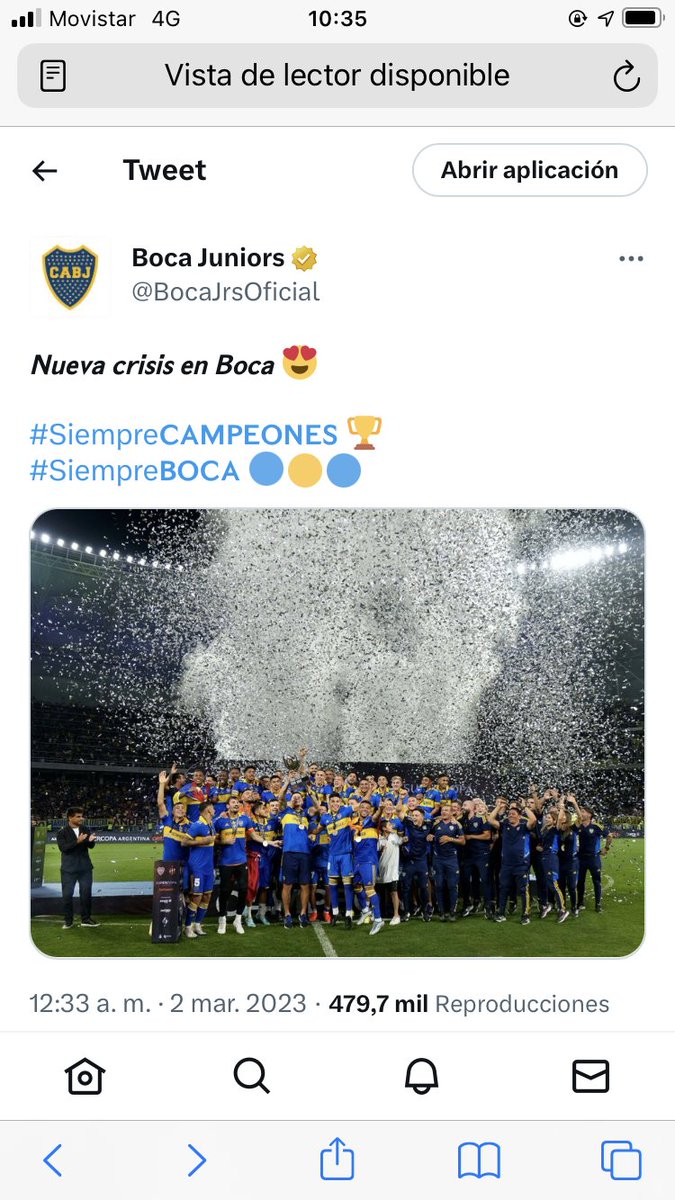 ConradoTonelli's tweet photo. Elijo creer https://t.co/dAB9yrSPsK