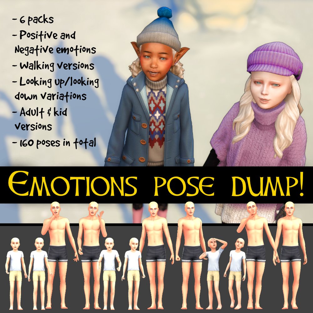 The Sims Resource - Learning to walk Pose Pack