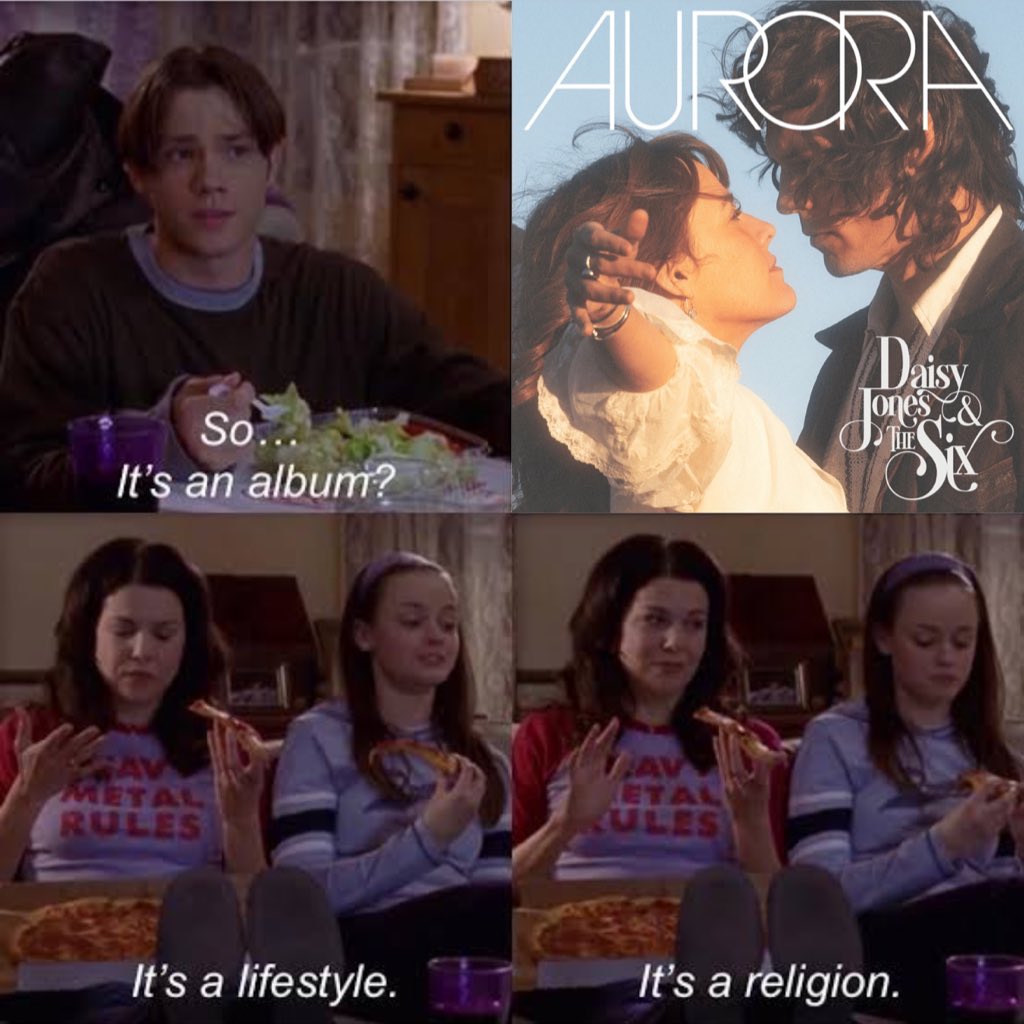 livsology's tweet image. AURORA BY DAISY JONES AND THE SIX