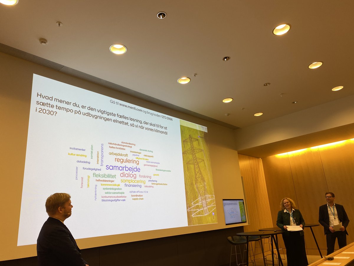 Elnettet er rygraden i den grønne omstilling, men hvordan får vi tempo på udbygning?🔌 Det har vi i dag debatteret med bl.a. <a href="/ramboll/">Ramboll</a> og @energniet. 

Snart kommer vi i @greenpowerdk med en række initiativer, der skal skabe ordentlige rammer for udbygningen af elnettet #dkgreen