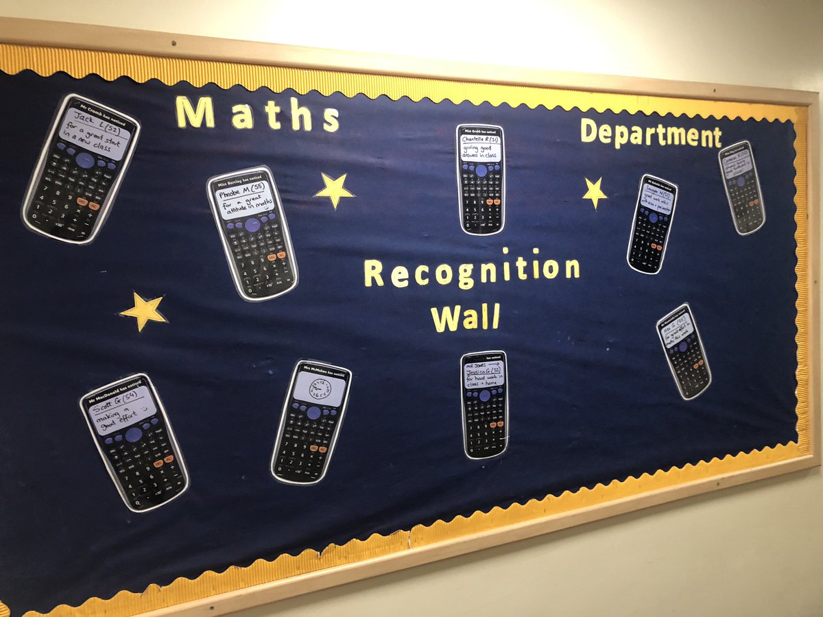 Well Done everyone on our Recognition Wall from last week! 🌟🌟🌟 <a href="/KirkcaldyHigh/">Kirkcaldy High School</a>