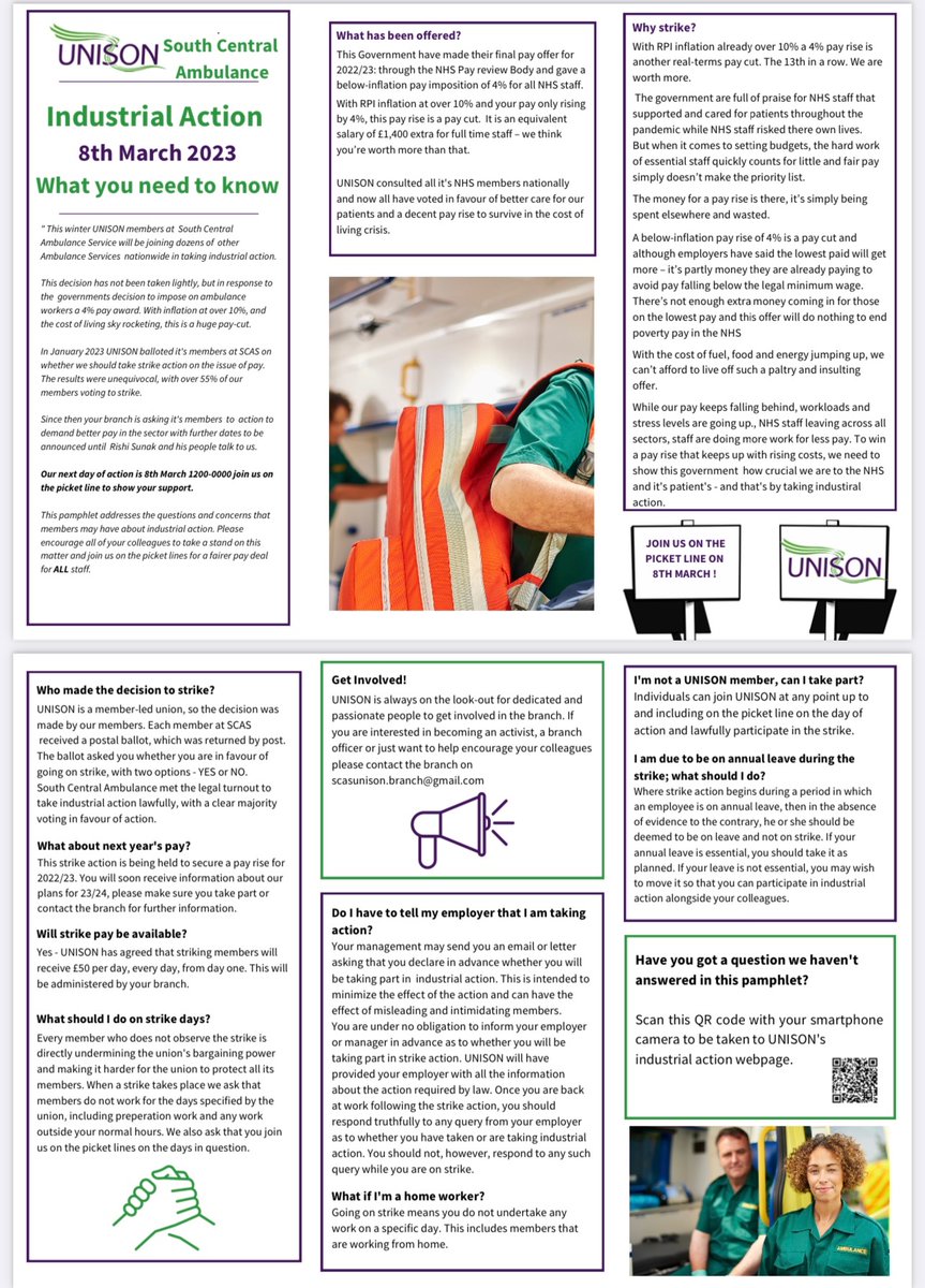 UNISONSCAS1's tweet photo. Industrial Action..What you need to know… more information to follow 😊 https://t.co/czfUOWUSjS