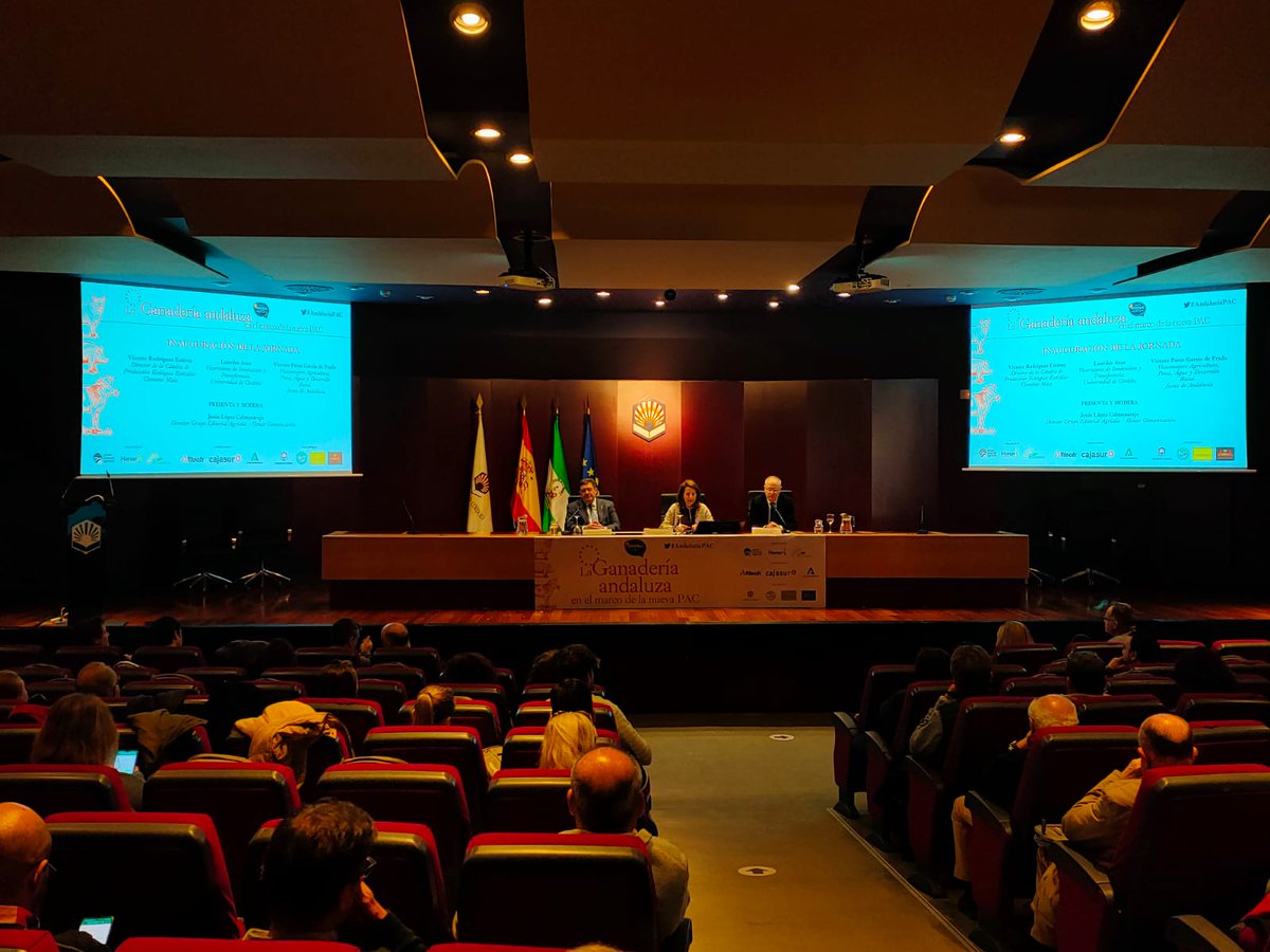 LifeLiveadapt's tweet photo. 📢Estamos en la @Univcordoba!

🐄La Ganadería Andaluza en el marco de la nueva #Pac

#GanaderíaAndaluza

👀Puedes seguirlo en directo aquí: https://t.co/3FVvLwdzRK https://t.co/qvgCSSP1TR