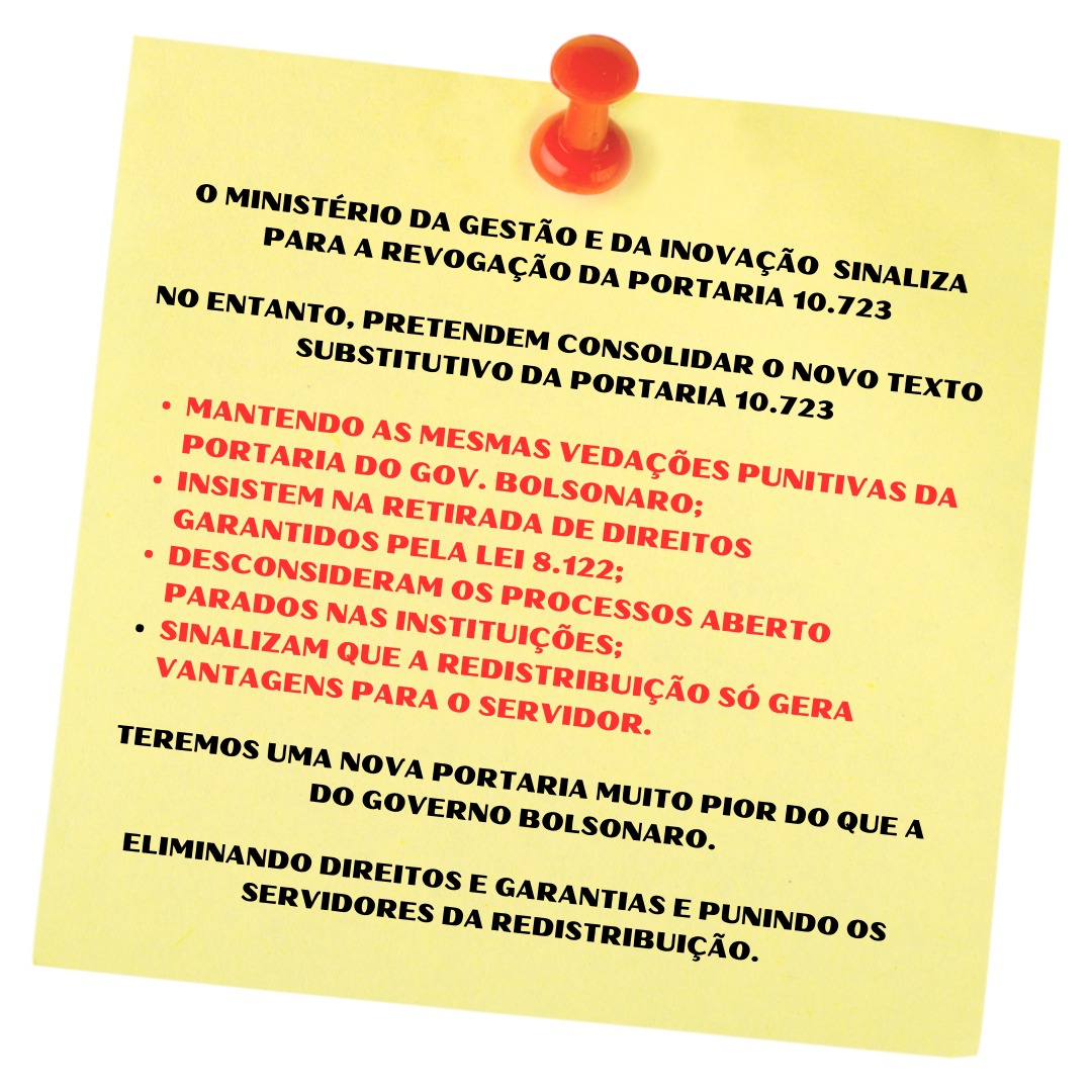 Priscil45830422's tweet photo. @RjSintur @adufrj @Sintufrj @assufsm @Assufrgs @AndreJanonesAdv @gleideandrade @deppauloguedes @luizmarinhopt @AndreJanonesAdv  @deppauloguedes @Revoga10723 @gestaogovbr @Andifes @tarsogenro @Fonacate @ContaratoSenado @ReginaldoLopes 
https://t.co/NS0eNQgX6l #revogaportaria10723 https://t.co/K3ZQIAbqro
