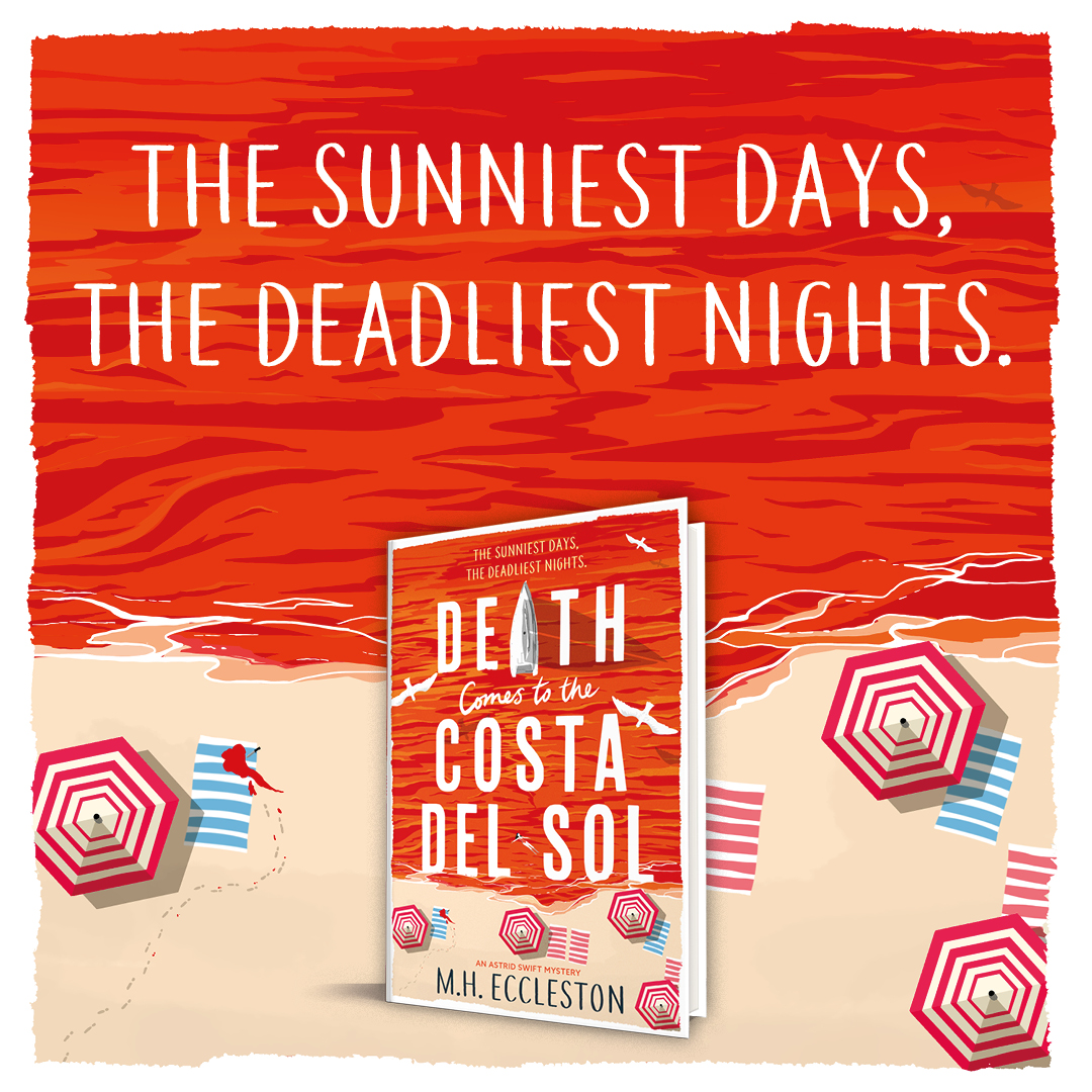 AriesFiction's tweet photo. It's publication day for #DeathComesToTheCostaDelSol by @MarkEccleston1 the latest instalment in the Astrid Swift cosy murder mysteries.

The sunniest days, the deadliest nights.

Buy your copy today!: https://t.co/IRSliZ9GHE https://t.co/WHC3DqFirA