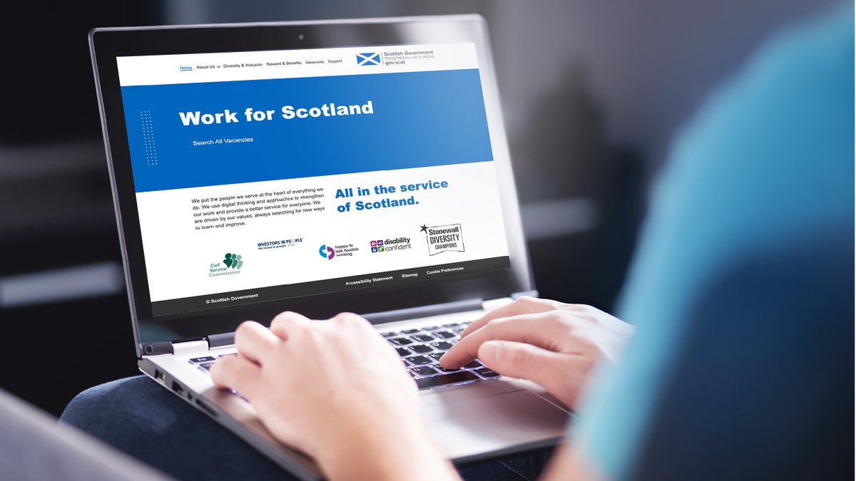 scotgovjobs's tweet photo. Looking for a new job, or maybe a change of career?
We employ people from all over Scotland in a huge range of roles.
Check out our current vacancies at: https://t.co/3MKdWlUZQ1
#workforscotland #jobs #careers #publicsector https://t.co/VBlNEH3XUz