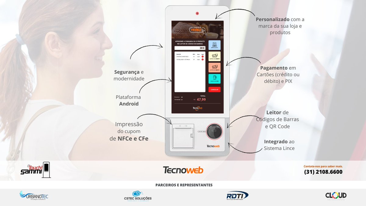grupotecnoweb's tweet photo. Não deixe as filas afastarem seus clientes!
Com o nosso totem de #autoatendimento, você pode proporcionar uma #experienciadecompra mais rápida e agradável.
Adquira agora e aumente a eficiência do seu negócio!
#sistemasgestao #softwares #varejo #tecnologia https://t.co/4rkRQ18rxs