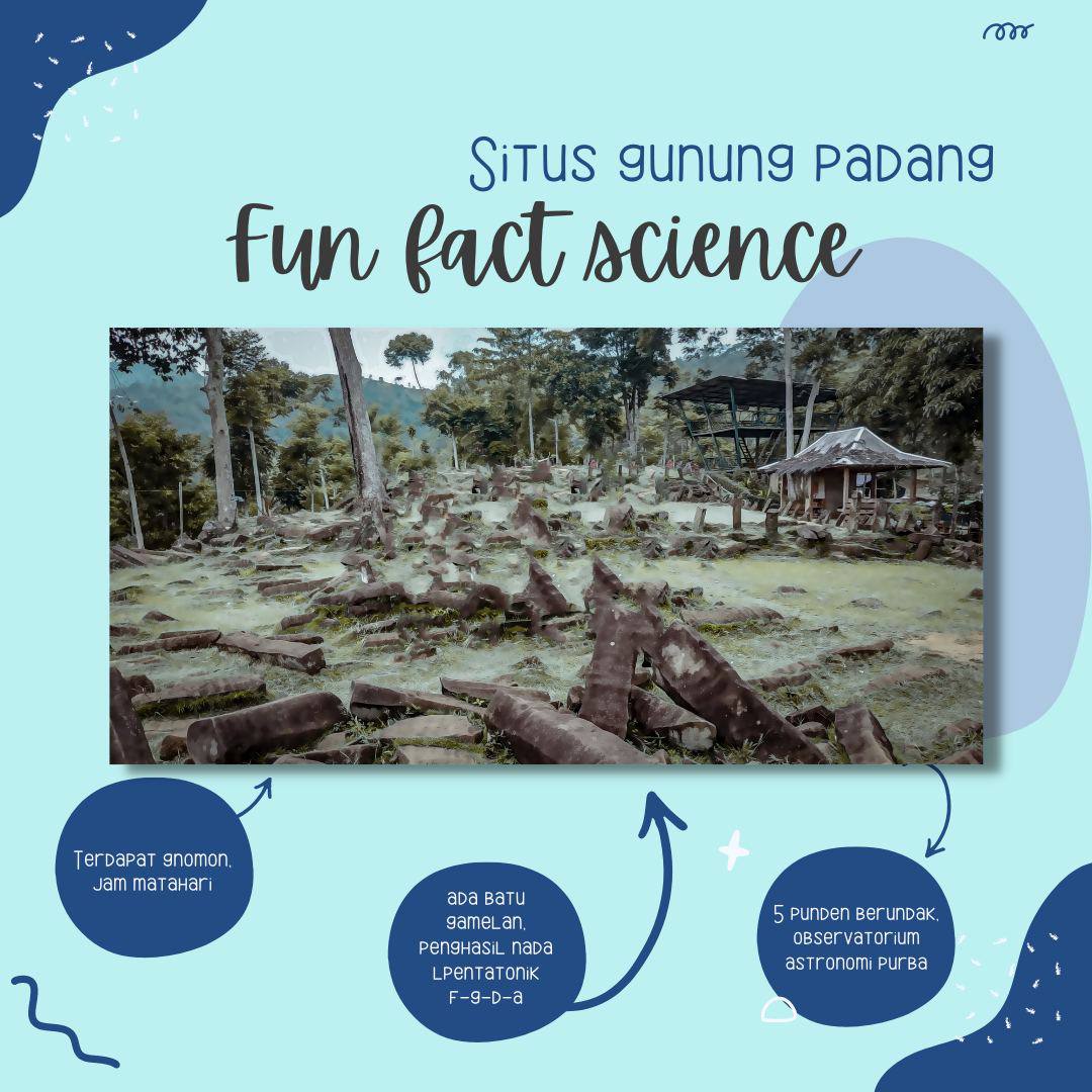 Sudah pernah ke Situs Megalitikum Gunung Padang?

Belakangan menarik perhatian dunia internasional, loh! Sebelum ke sana, Minbud mau spill fun fact science yang ada di Gunung Padang nih!

#SitusGunungPadang #Cianjur #TransformasiDigitalBudaya