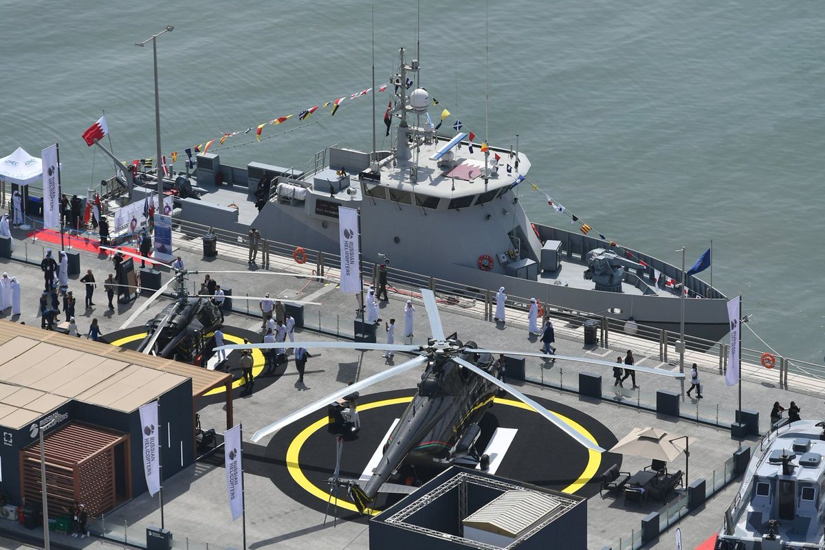 SwiftshipsInc's tweet photo. Swiftships' 35 meter FPV for Bahrain Navy steals the show at NAVDEX, Abu Dhabi! The RBNS Mashhoor 12, delivered earlier this year, impresses visitors at IDEX_UAE. Have you had the chance to check it out?
#defenseindustry #fpv #BahrainNavy https://t.co/TuUtez3SoE