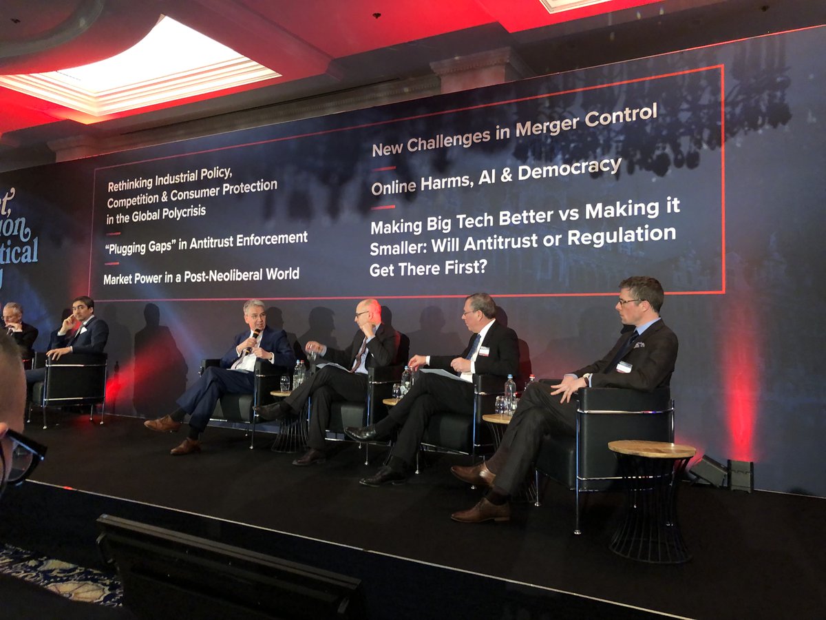 Andreas Mundt (@amundt_bkarta) on Twitter photo Again a fantastic conference <a href="/BruxConf2023/">Antitrust, Regulation and the Political Economy</a>, many thanks for putting together this stellar line-up <a href="/Caffar3Cristina/">Cristina Caffarra</a>! Special thanks also to my co-panelists Andrea Coscelli, <a href="/TomValletti/">Tommaso Valletti</a>, Barry Lynn <a href="/openmarkets/">Open Markets Institute</a>, <a href="/johnmarknewman/">John Mark Newman</a> and <a href="/rodgsims/">Rod Sims</a> for our stimulating exchange. Again a fantastic conference <a href="/BruxConf2023/">Antitrust, Regulation and the Political Economy</a>, many thanks for putting together this stellar line-up <a href="/Caffar3Cristina/">Cristina Caffarra</a>! Special thanks also to my co-panelists Andrea Coscelli, <a href="/TomValletti/">Tommaso Valletti</a>, Barry Lynn <a href="/openmarkets/">Open Markets Institute</a>, <a href="/johnmarknewman/">John Mark Newman</a> and <a href="/rodgsims/">Rod Sims</a> for our stimulating exchange.