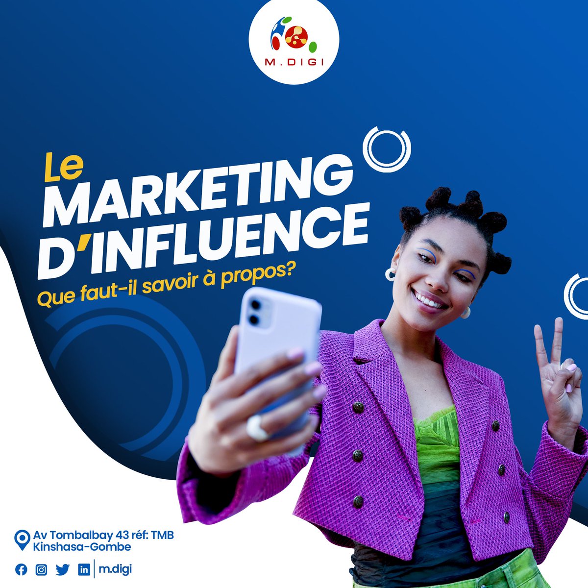 MDIGI01's tweet photo. Connaissez-vous le marketing d’influence?
Oui ou non 

Découvrez donc de quoi s’agit-il 

#mondedigital #marketingdigital #infulenceur #modernsociety https://t.co/aNlmA8Be5m
