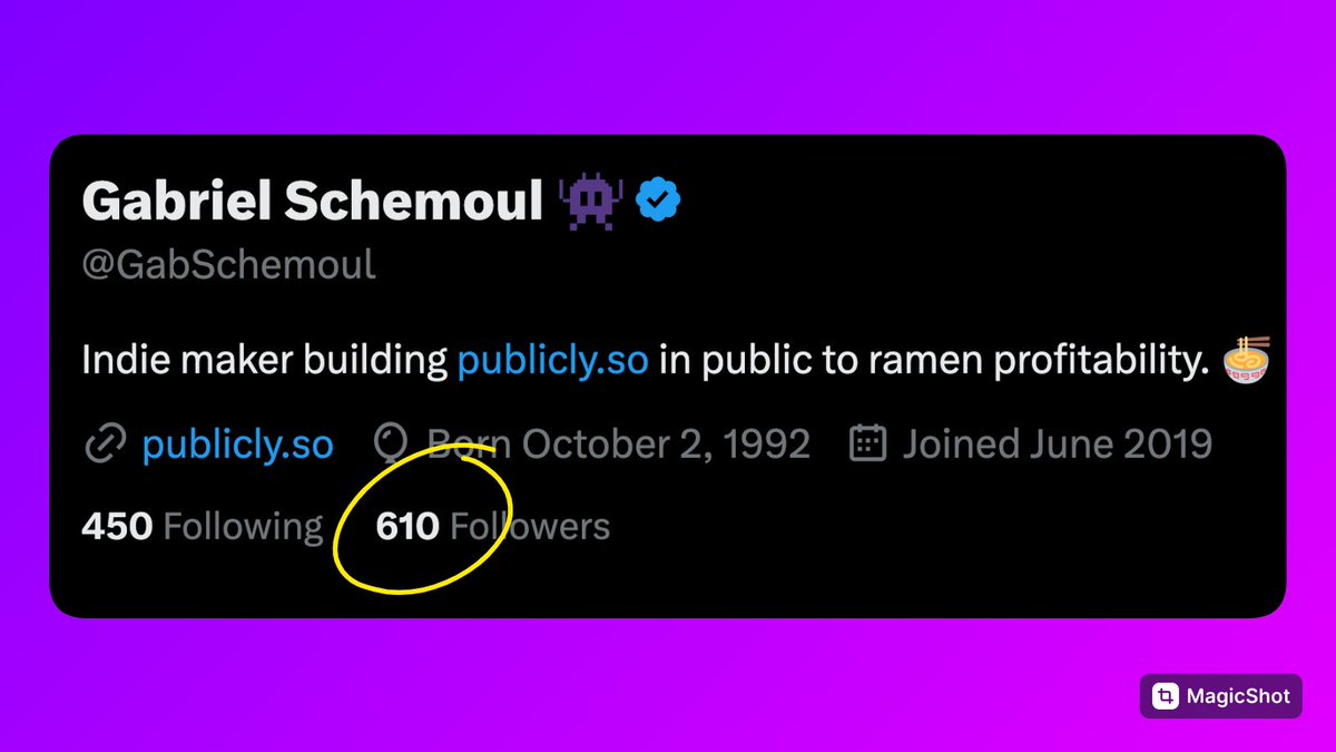 GabSchemoul's tweet photo. Haven't noticed I crossed 600 followers! 😍

Thank you all for joining the journey.

For the new comers, introduce yourself in the comments. 👇 https://t.co/KgbKmYyxkG