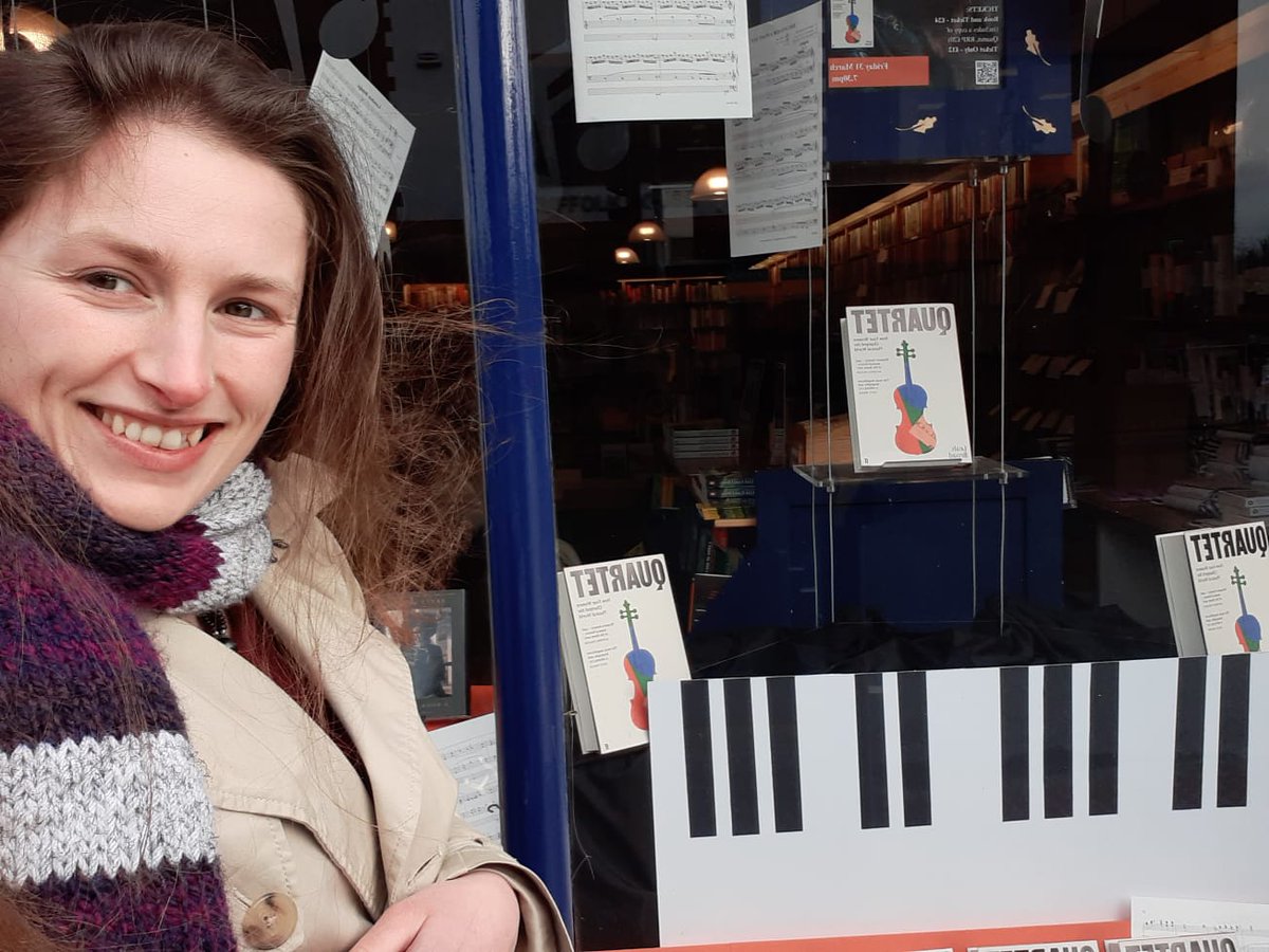 LeahBroad's tweet photo. #QUARTET is published today!!!! Thank you so much to everybody who has supported this book, and to everyone who's bought/read a copy. I hope you enjoy reading about Ethel Smyth, Rebecca Clarke, Dorothy Howell &amp; Doreen Carwithen as much as I enjoyed writing about them ❤️📚🎶 https://t.co/UMEbv9BXHu