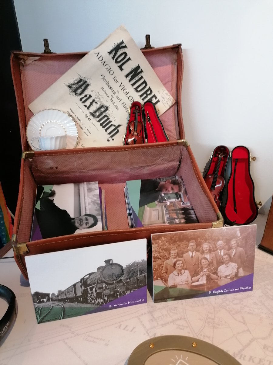 SuffolkArchives's tweet photo. We took the #WeHaveToMoveOn audio unit to Wood Ley School in Stowmarket - the first in Suffolk to join the @SchsofSanctuary network. The storytelling unit was created with @Chronicle_DS, letting you explore the story of Jewish refugees in Newmarket through words & music. https://t.co/S3grgZbavJ