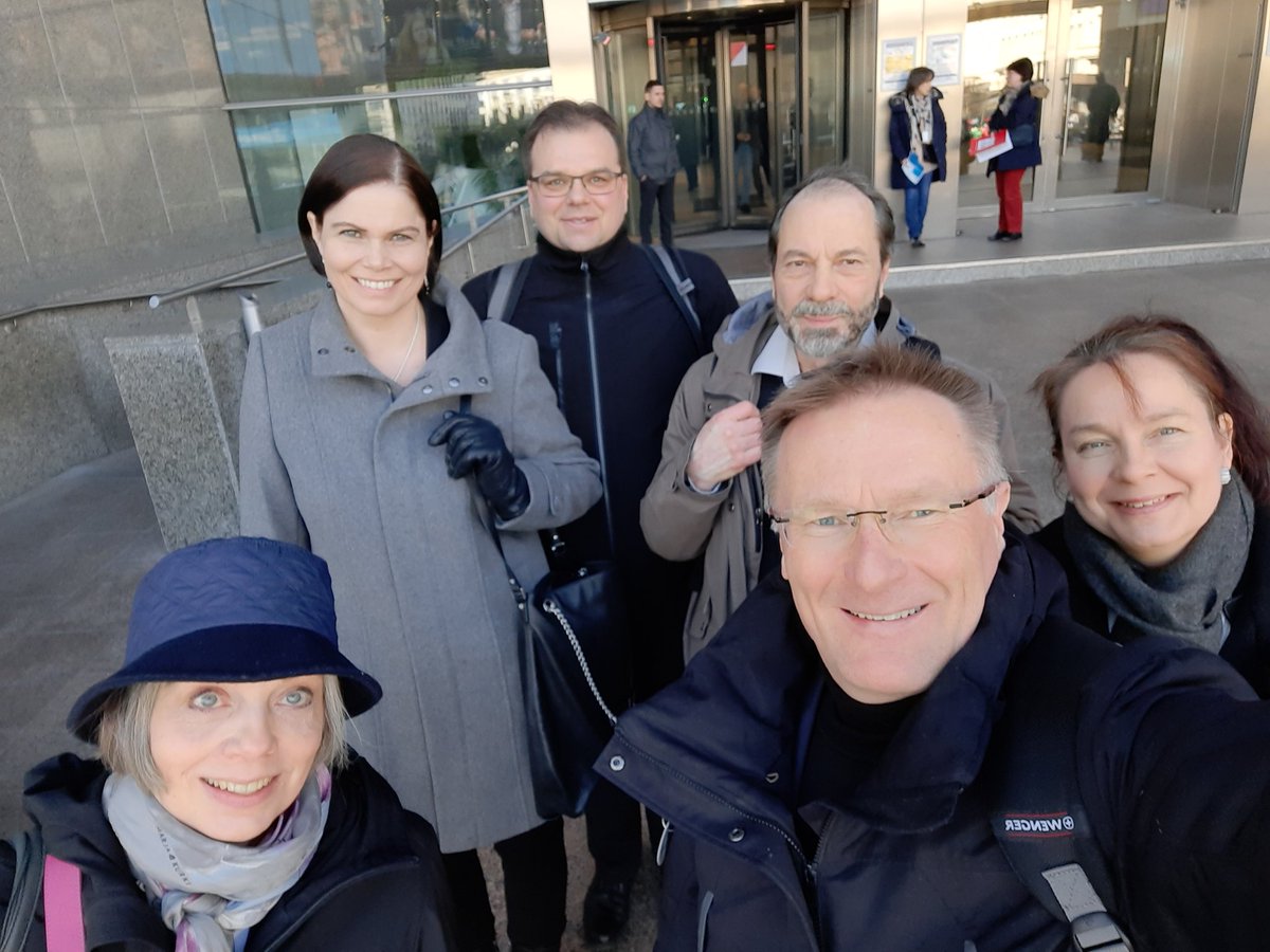 <a href="/LukeFinland/">Luonnonvarakeskus</a> visiting Brussels and meeting MEPs and other stakeholders, key topic boreal food production and role of #research to increase its competitiveness. <a href="/anttiasikai/">Antti Asikainen</a> <a href="/AnuKaukovirta/">Anu Kaukovirta</a> <a href="/Hannakarikallio/">Hanna Karikallio</a> <a href="/mikajmustonen/">Mika Mustonen</a> <a href="/Jarkko_Niemi/">Jarkko Niemi</a>