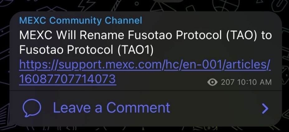 DreadBong0's tweet image. Multiple $TAO exchange listings are in the works via community efforts

Don't be surprised to see $TAO / @bittensor_ listings start popping up post #Finney launch

Opening the door for everyone to easily buy, sell and trade $TAO