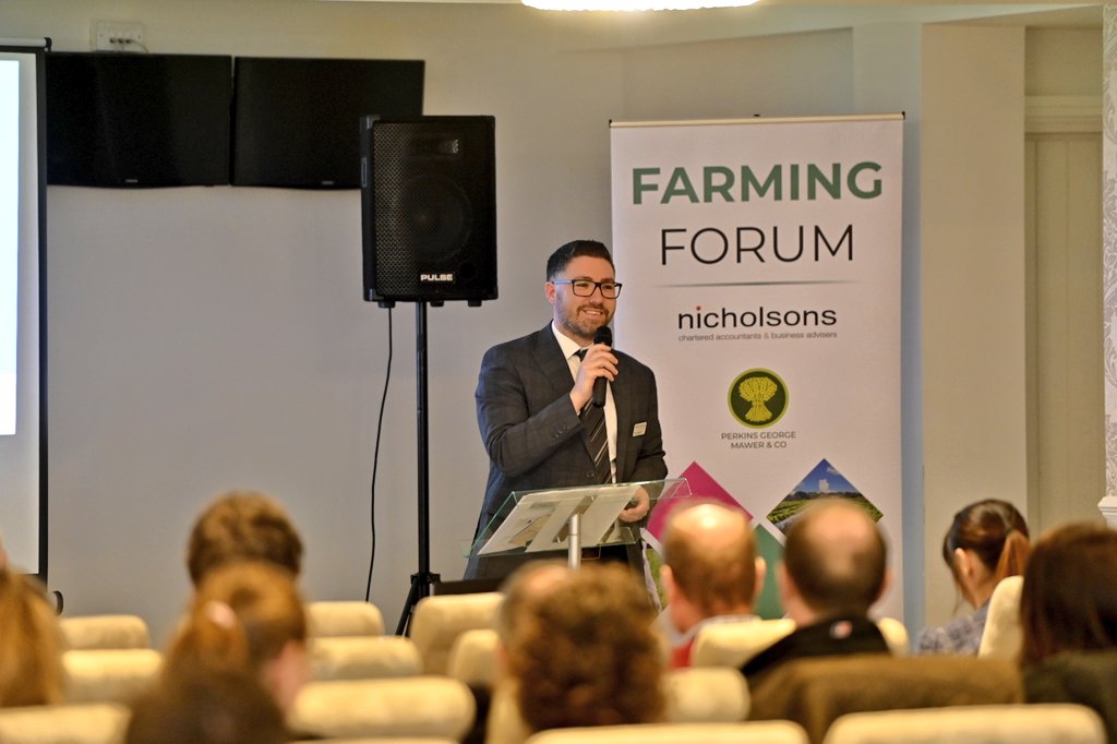 NicholsonsCA's tweet photo. Pre coffee break, Tom Hickingbottom from @WCllpSolicitors gave a fascinating talk on Ancient Pathways #FarmingForum https://t.co/osOKnmphNP