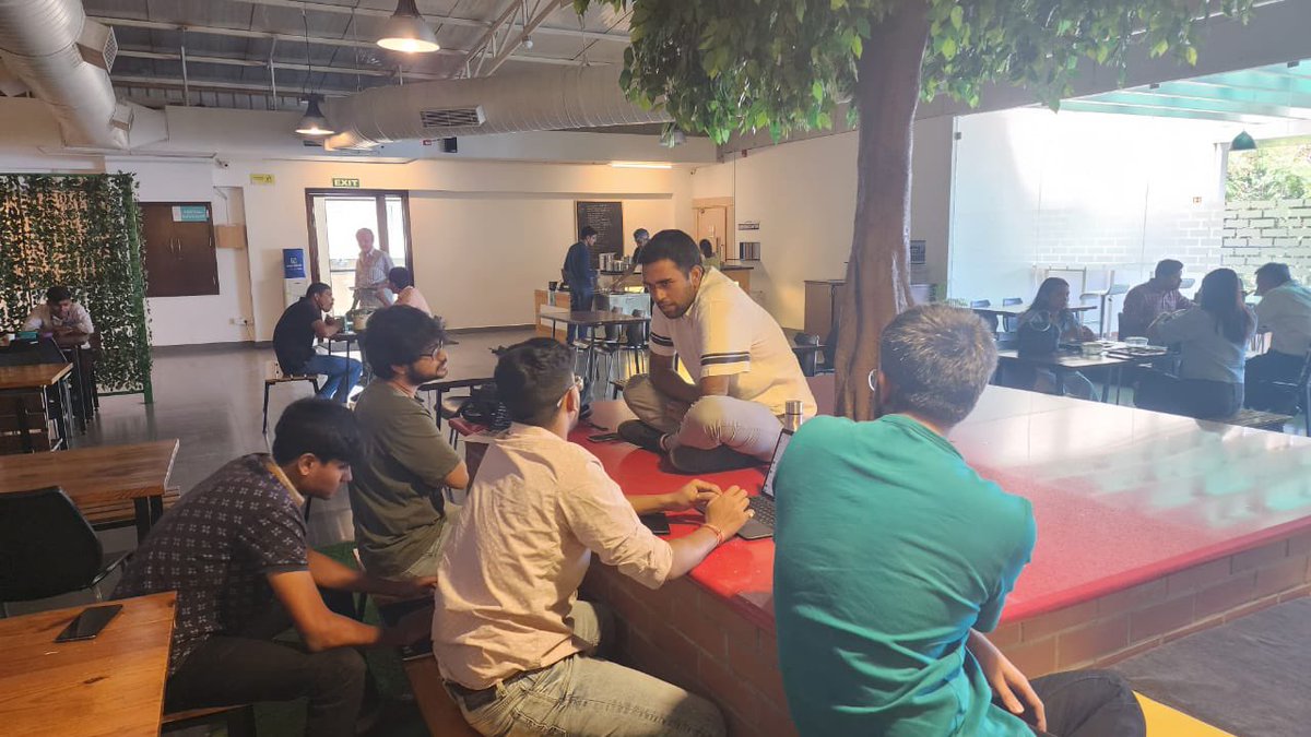Gurukul vibes with <a href="/ishanrakshit/">Ishan Rakshit</a> and team today